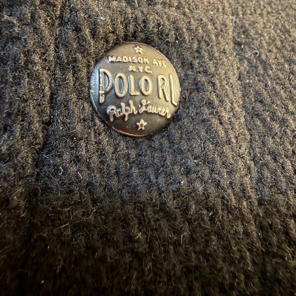 Polo by Ralph Lauren Black Varsity Jacket - Picture 5 of 6